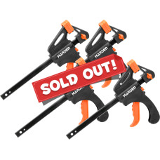 4pcs 6inch Ratcheting Bar Locking Ratchet Spreader Woodwork Clamps